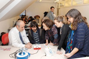 Asistentes al curso sobre Endodoncia actual en Pamplona.