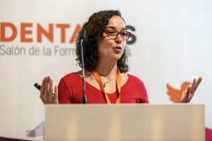 Leonor Martín Pero-Muñoz destacó la labor de los colegios profesionales en la formación del higienista dental.