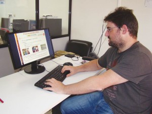 Gonzalo Gutiérrez, investigador del Grupo de Ingeniería Biomédica de la Universidad de Valladolid.