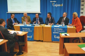 Participantes en la reunión andaluza organizada por la Unión de Consumidores de Andalucía.