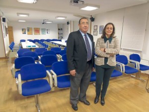 Los Dres. José Manuel Gándara Rey y Pilar Gándara Villa.