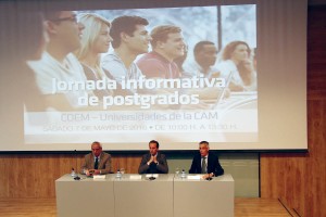 De izda. a dcha., José Carlos de la Macorra, Antonio Montero y Eugenio Grano de Oro.