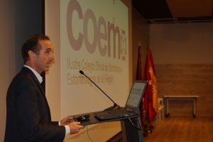 El Dr. Antonio Montero, presidente del COEM