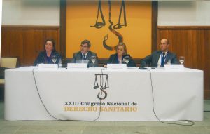 Mesa redonda sobre Big Data que contó con Margarita Alfonsel, secretaria general de Fenin, como directora y moderadora (en la imagen, segunda por la derecha).