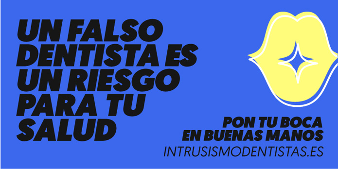 Campaña contra el intrusismo del Colegio de Dentistas de Las Palmas