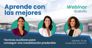 Webinar online "Técnicas auxiliares para conseguir una mesialización predecible" @ Online | Madrid | Comunidad de Madrid | España