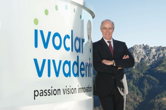 Robert Ganley, CEO de Ivoclar Vivadent.