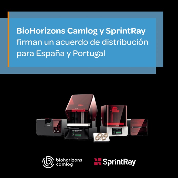 BioHorizons Camlog y SprintRay firman un acuerdo de distribución para España y Portugal