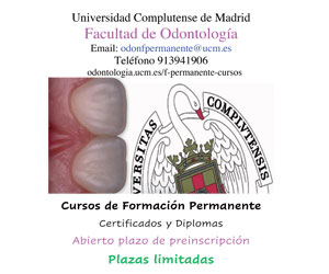 Abierto el plazo de preinscripción de los certificados y diplomas de la Facultad de Odontología de la UCM