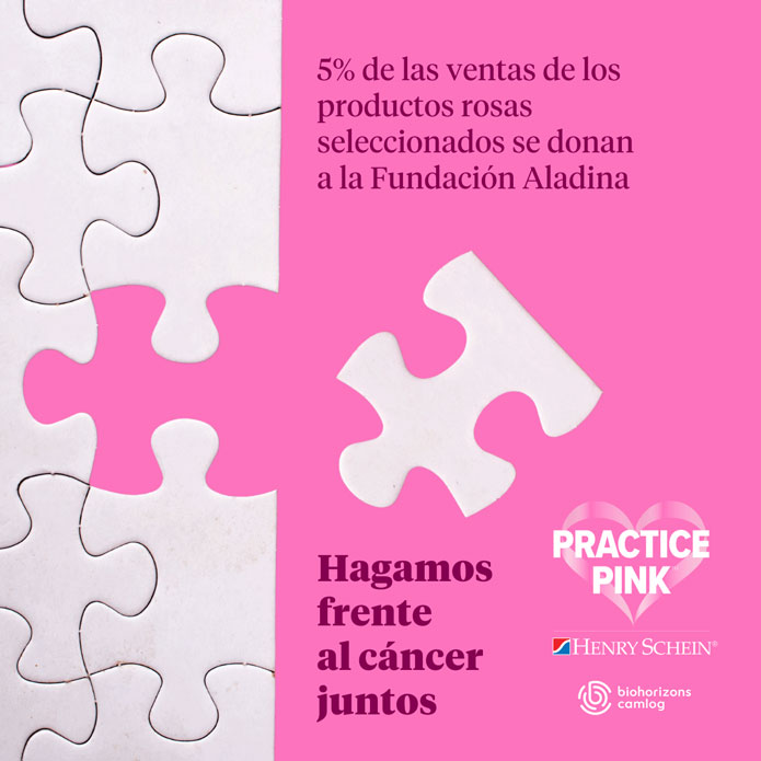 BioHorizons Camlog se suma al programa Practice Pink de Henry Schein, que apoya a las organizaciones dedicadas a la investigación, prevención y concienciación sobre el cáncer