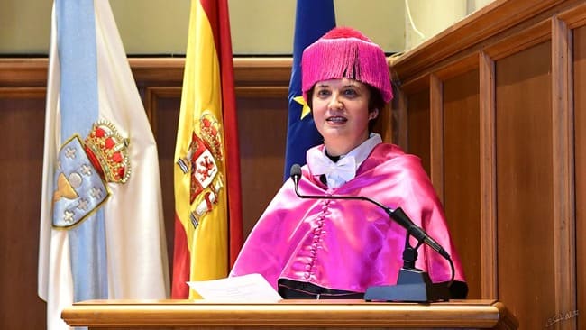 La Dra. Inmaculada Torres en el momento de su nombramiento.