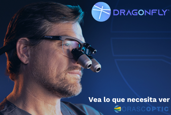 lupas con luz integrada DragonflyTM de Orascoptic