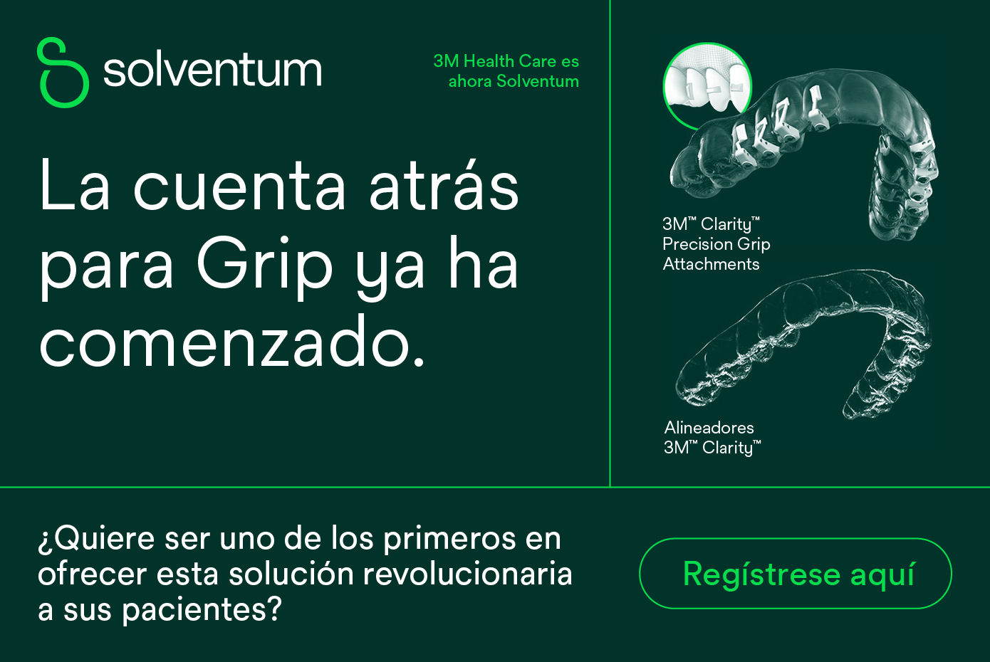 Solventum innova en Ortodoncia con los 3M™ Clarity™ Precision Grip ...