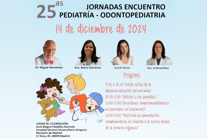 XXV Jornadas de Encuentro Pediatría-Odontopediatría